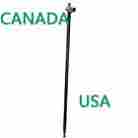 202009 Asc-365-11 New Brand Telescopic Carbon Fiber Prism Gps Pole Surveying Tool High Grade Best