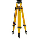 60-wdf20-b Sitepro Heavy Duty Fiberglass And Wood Tripod With New