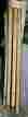 6245 6280 Keuffel Esser Vtg Co Measuring Stick Brass Jointed Canvas