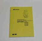 6454490050 Topcon Gpt-3000 Instruction Manual
