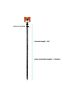 711-38 Adirpro Black Carbon Fiber Position Adjustable Rover Rod