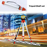 1.65m 718174119939 Unbranded Aluminum Tripod Section Staff Set For Rotary