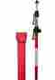 724204 Sokkia Quick Release Prism Pole Dual Graduation 12 Foot For Survey