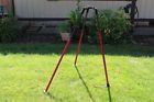 761-01 Unknown Survey Prism Pole Tripod With Thumb Releases On All