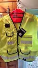 8069 Vest Seco Mesh Back Flo Yellow 2 X Large New