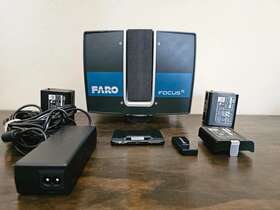 Fsf350-001-12 9ja Tools & Equipment Faro Focus S350 Laser Scanner With Low Scan Count