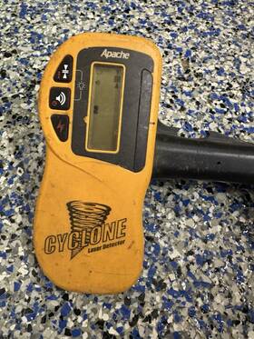 7157 Apache Cyclone Laser Detector - Preowned Working Condition