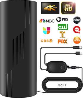 Lxyaw-ss-102 Arrasolt Melas 680 Miles Range Tv Antenna Digital For Smart And Old Tvs