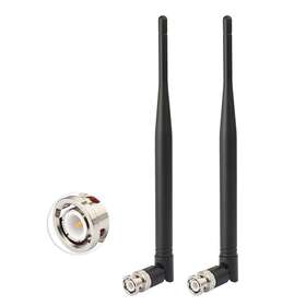 Usc042 Bingfu 2-pack Bnc Whip Antenna 450-470mhz For Topcon Trimble Leica Sokkia Gps Surveying