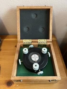 284-m Brunton Brunson Spindle Mirror Target