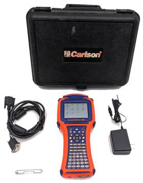 122709 Carlson Explorer Model 600 Rugged Data Collector Survce Software With Case Bundle