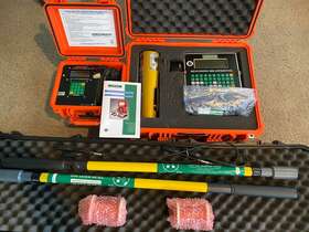 Ctl-004 Cathtech Hexcorder Survey Equipment With Current Interrupter Gps