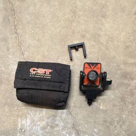 12444 Cst/berger Prism For Surveying Equipment With Case And Mounting Accessory