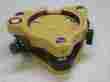 F81586 Unbranded Generic Optical Plummet Twist-focus Tribrach Yellow