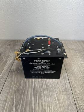 Fairchild Mc-8 Camera And Instrument Corp Power Supply For Surveying Equipment