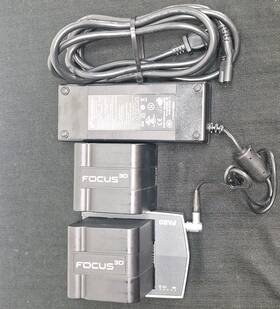 Accss6002 Faro Oem Battery Charger 2 Batteries X120 S20 X330 Trimble Tx5 Laser Scanner