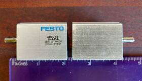 Advc-16-10-a-p-a Festo Short Stroke Cylinder Lot Of 2