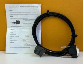 54-115-444 Fowler Rs-232 Multimode Remote Data Collection Output Cable. Tested
