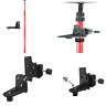 Fs124 Telescoping Pole By Mount Ceiling Leveling Rod For Rotary Lin