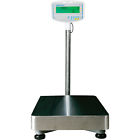 Gfc 165a Adam Equipment Stainless Platform Scale Backlit Green Displays Cap