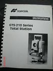 Gts-210 Series Topcon Spec Manual