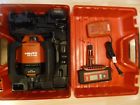 Hilti Pr 2-hs A12 Rotating Laser With Receiver And Recharge Kit Carry