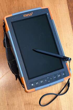 Cfg-13134 Juniper Systems Mesa 3 Rugged Tablet From 128 Gm Internal Storage -barely Used