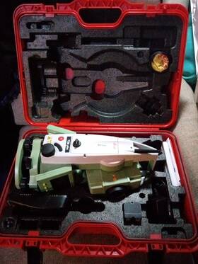 765288 Leica Ts06power 3 Inch Survey Total Station - Excellent Condition
