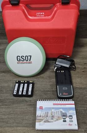Gs07 Leica Gps Gnss Galileo Rtk Vrs Net Rover Receiver Smart Antenna 2021