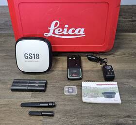 Gs18t Leica Gs18 T Lte Gps Glonass Galileo Beidou Tilt Rtk Base Or Rover Receiver Uhf