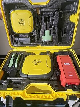 Icg70 Leica Icg60 Icon Gnss Antenna Surveying Rtk Rover Receiver Gps 60