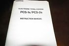 Pcs-2s Manual Pentax Pcs-1s Instrument