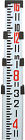 Nar16e Level 16 Northwest Survey Stick Rod Inches Aluminum