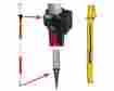 So-nls31 Nls-31 South 8.5ft Dual Grad Prism Pole With Bag