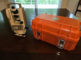Eth-20c Pentax Digital Theodolite Transit With Hard Case