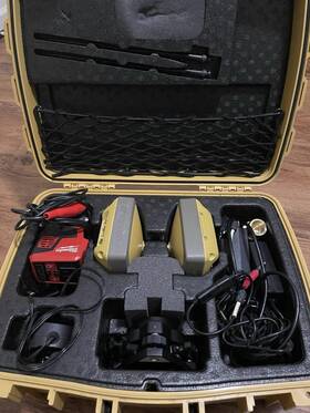 418-9453 Quick Ship Surplus Topcon Hiper Vr Gnss Rtk Survey Receivers With Carrying Case And Acc