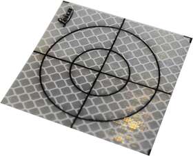 Reflective Target Canada 696584301413 Tape Survey Targets 10pcs 100x100mm White
