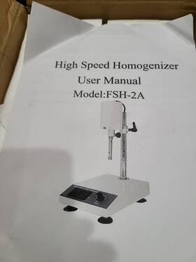 Fsh-2a Ricota Rocita High Speed Homoginizer