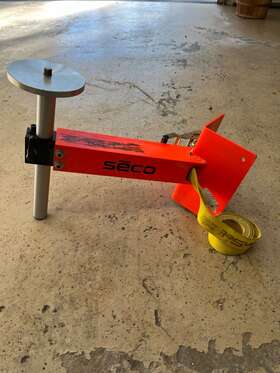 4852-16 Seco Heavy Duty Column Bracket Mount For Theodolites Lasers Scanner