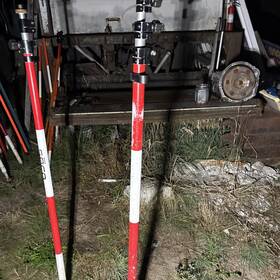 5500-30 Seco Surveying 15.6 Foot Tlv Prism Pole