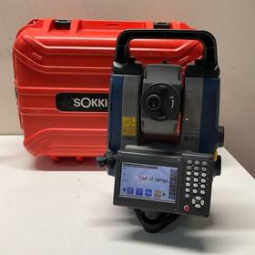 Ix-505 Sokkia Inch Robotic Surveying Total Station Tested And Working With Case