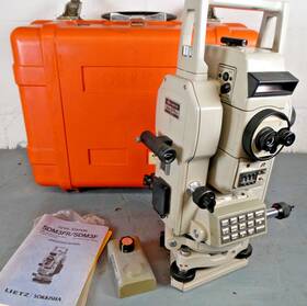 Sdm-3fr06 Sokkisha Lietz Sdm 3fr06 Surveying Equipment Manual And Case Untested No Battery