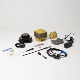 1006276-03 Topcon Hiper Hr Gnss Receiver Batteries Charger Tribrach Antenna Works