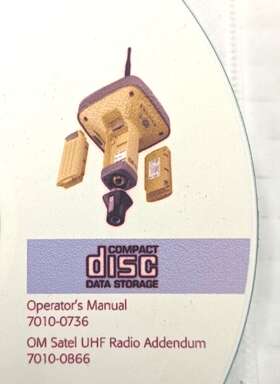 7010-0736 Topcon Positioning System Gr-3 Operators Manual On Disc