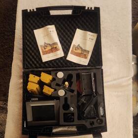 7010-1020 Topcon X-22 Data Collector Kit With Manuals And Accessories