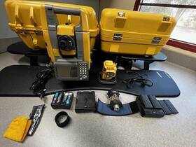 Gt-1003 Topcon 3 Inch Robotic Surveying Tool Station. Rc-5 Kit Atp1