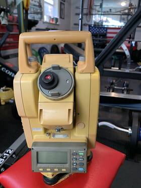 Gpt-3003w Topcon Gtp-3003w Prismless Surveying Total Station Bluetooth Used As Is
