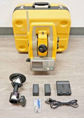 Ps-203 Topcon 3 Inch High Speed And Machine Control Robotic Total Station