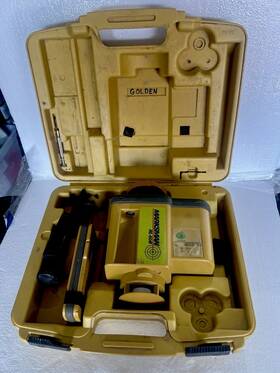 Topcon Rl-60b Lot Laser With Ls-70b Receiver And Carry Case