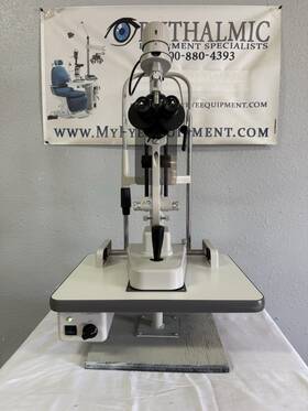 Sl-3g Topcon Haag Streit Style 2x Mag Slitlamp- Refurbished With Warranty